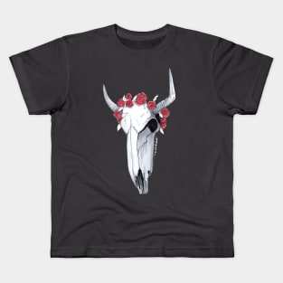 Cow Skull Kids T-Shirt